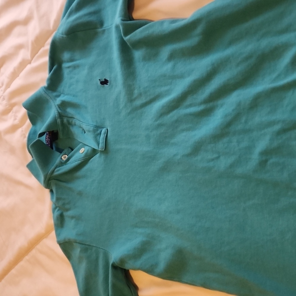 Boys gently used short sleeve polo